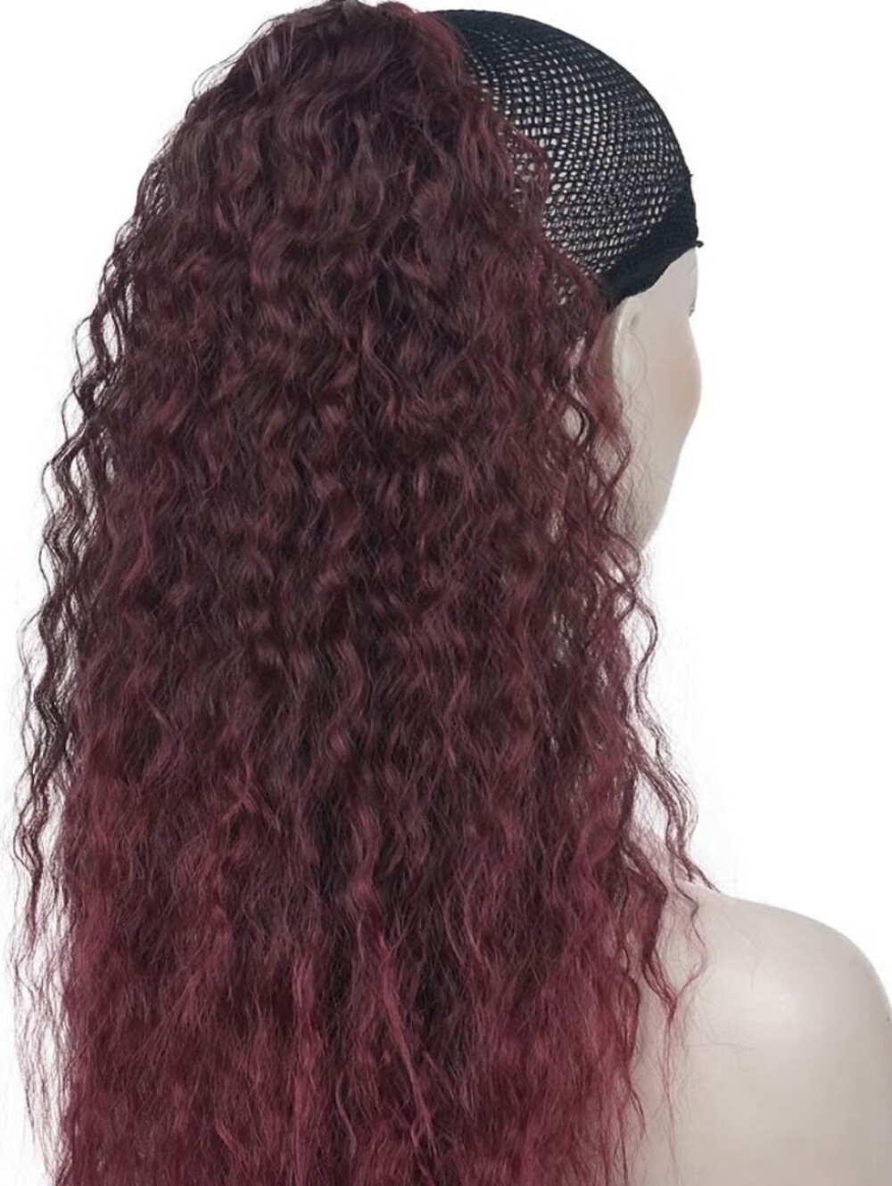 24 Inch Long Wave Ponytail Extension - Picture 4 of 6